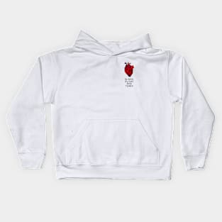 blood sweat and tears black Kids Hoodie